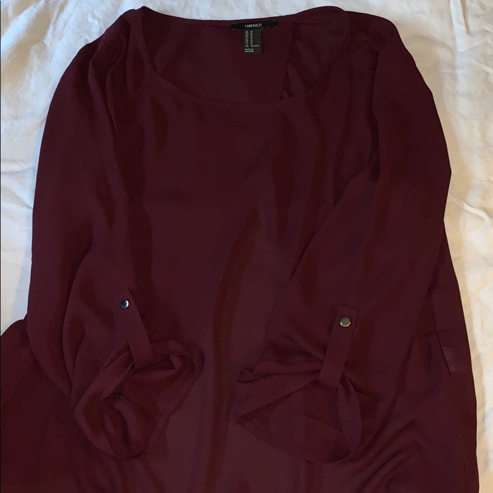 Open cut dress top